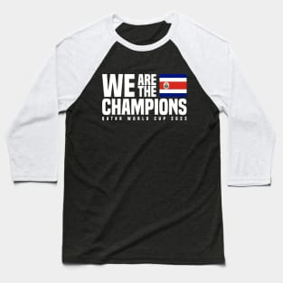 Qatar World Cup Champions 2022 - Costa Rica Baseball T-Shirt